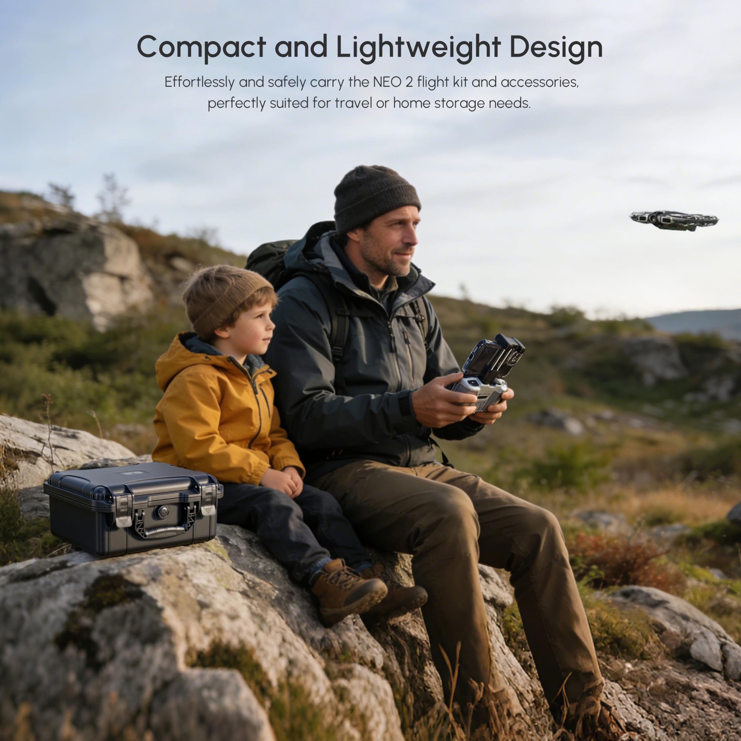 NEO 2 Case,Waterproof Hard Car - Drone Controller Hood review and price