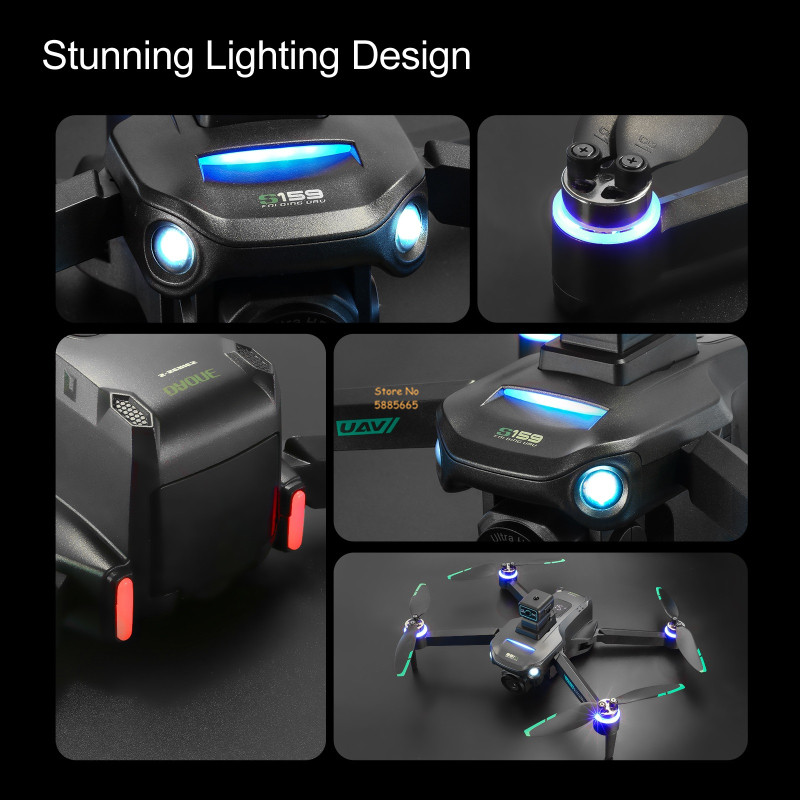 8K Dual Camera 5G WIFI FPV Rem - Drone Beacon Light review and price
