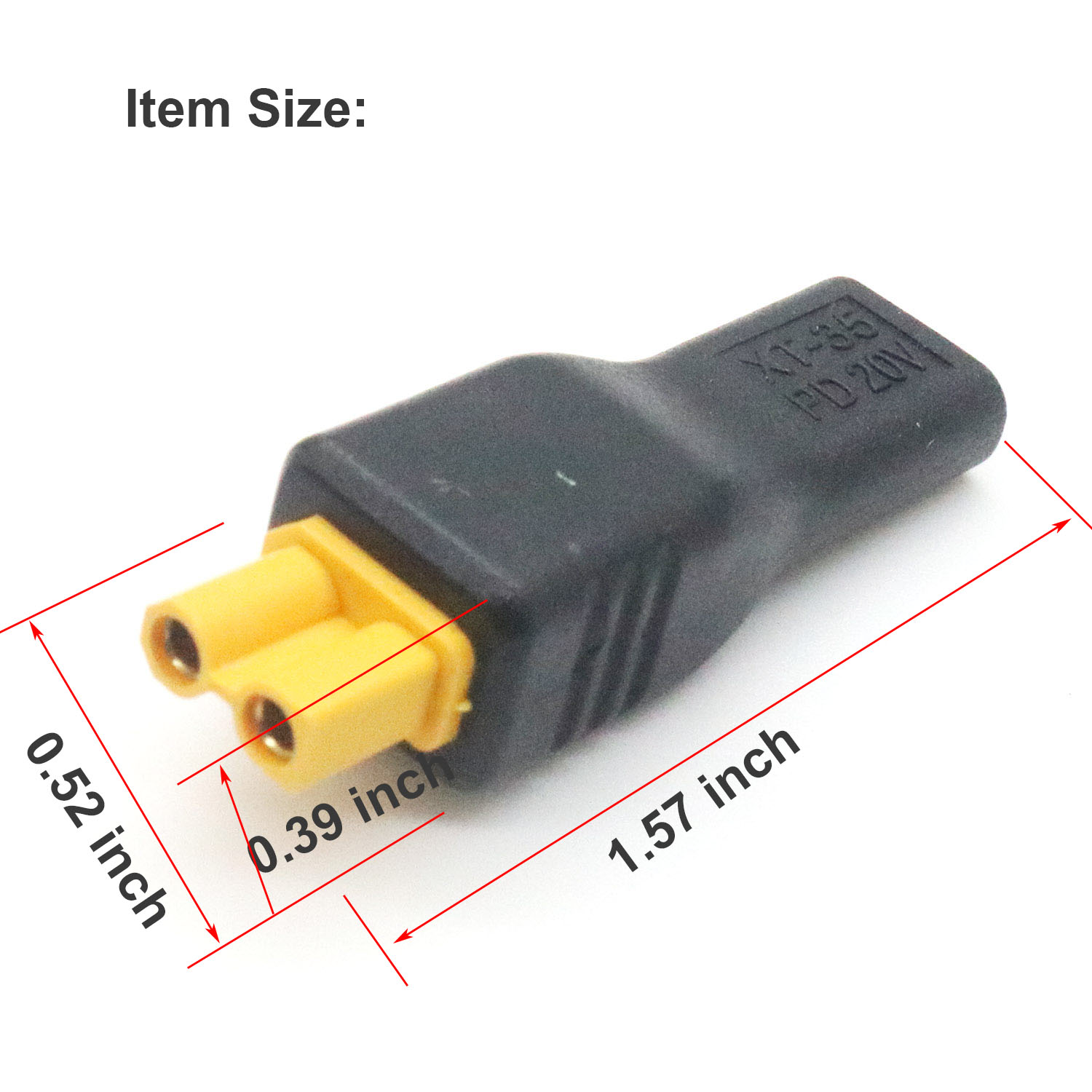 1pc USB Type C Female Input to - Drone Battery Adapter review and price